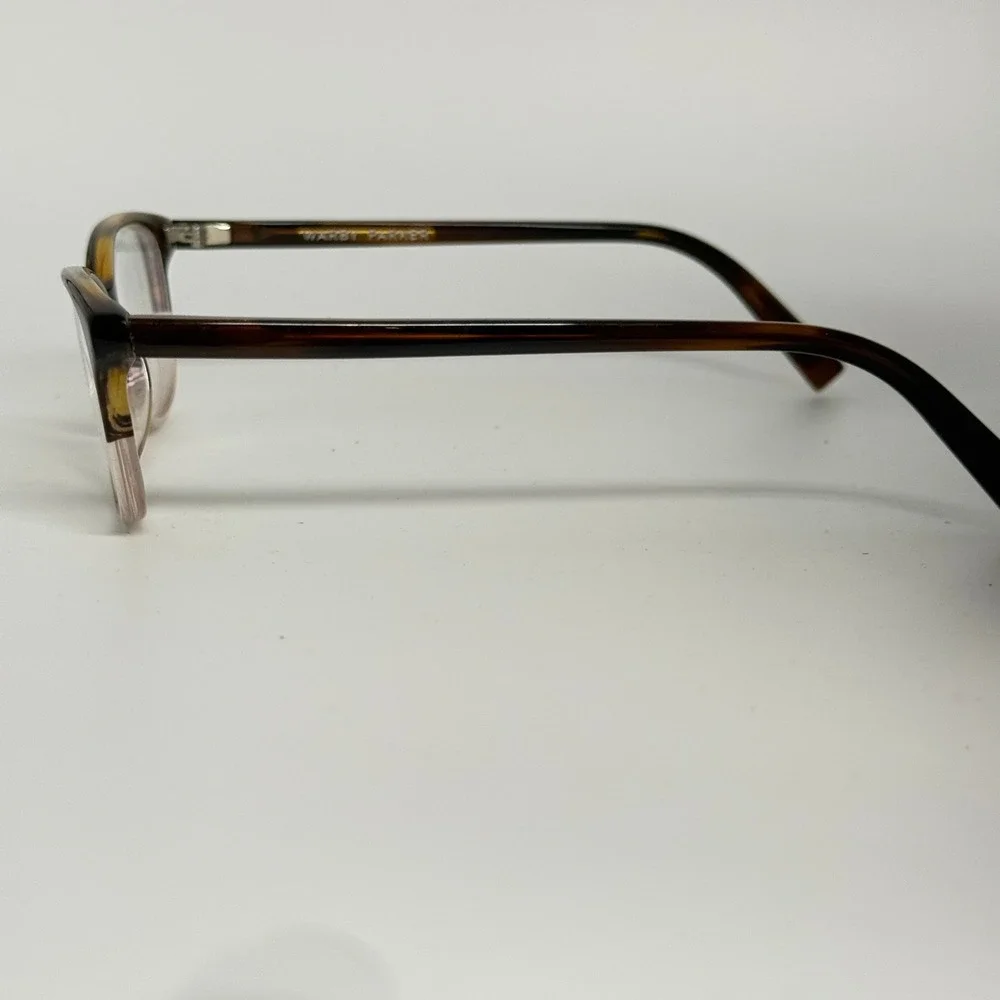 Warby Parker Daisy N 615 Eyeglasses Tortoise Peach Gradient Cat Eye 50-15-140